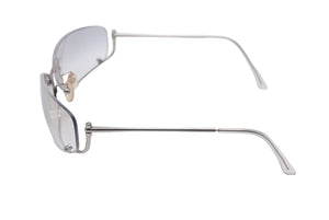 PRADA プラダ サングラス SPR50D サイズ65□15 125 シルバー グレー グラデーションレンズ アイウェア 小物 美品 中古 66736
