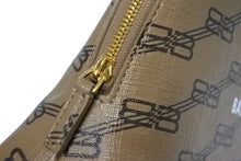 Load image into Gallery viewer, 極美品 BALENCIAGA バレンシアガ BBモノグラム トイレタリーポーチ 702624 総柄 ロゴ ブラウン ゴールド金具 中古 66737