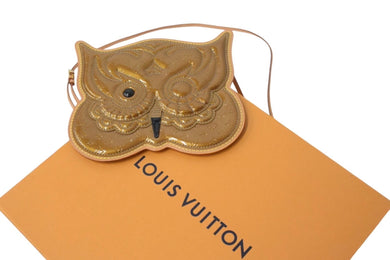 Louis Vuitton ルイヴィトン コントドゥフェ ポシェットアウル ショルダー モノグラムヴェルニ ブロンズ M92268 美品 中古 4c066089