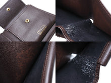 Load image into Gallery viewer, LOUIS VUITTON ルイヴィトン 二つ折り財布 ダミエ ポルト ビエカルト クレディモネ N61665 ブラウン 美品 中古 66740