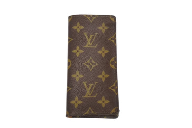 LOUIS VUITTON ルイヴィトン エテュイ リュネット サーンプル モノグラム メガネケース M62962 ブラウン 美品 中古 66742