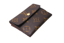 Load image into Gallery viewer, 極美品 LOUIS VUITTON ルイヴィトン モノグラム ラドロー M61927 コインケース カードケース ブラウン ゴールド金具 中古 66744