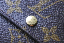 Load image into Gallery viewer, 極美品 LOUIS VUITTON ルイヴィトン ポルトモネ プラ コインケース M61930 モノグラムキャンバス ゴールド金具 ブラウン 中古 66745