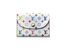 Load image into Gallery viewer, LOUIS VUITTON ルイヴィトン カードケース M66560 アンヴェロップカルト ドゥ ヴィジット イニシャル入り モノグラムマルチカラー 美品 中古 66746