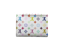 Load image into Gallery viewer, LOUIS VUITTON ルイヴィトン カードケース M66560 アンヴェロップカルト ドゥ ヴィジット イニシャル入り モノグラムマルチカラー 美品 中古 66746