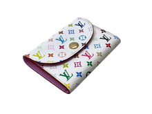 Load image into Gallery viewer, LOUIS VUITTON ルイヴィトン カードケース M66560 アンヴェロップカルト ドゥ ヴィジット イニシャル入り モノグラムマルチカラー 美品 中古 66746