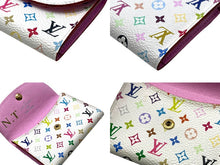 Load image into Gallery viewer, LOUIS VUITTON ルイヴィトン カードケース M66560 アンヴェロップカルト ドゥ ヴィジット イニシャル入り モノグラムマルチカラー 美品 中古 66746