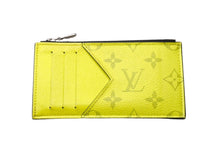 Load image into Gallery viewer, LOUIS VUITTON ルイヴィトン タイガラマ コインカード ホルダー カードケース イエロー M30950 シルバー金具 良品 中古 66747