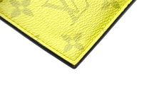 Load image into Gallery viewer, LOUIS VUITTON ルイヴィトン タイガラマ コインカード ホルダー カードケース イエロー M30950 シルバー金具 良品 中古 66747