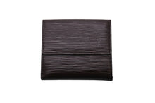 Load image into Gallery viewer, LOUIS VUITTON ルイヴィトン 二つ折り財布 Wホック ポルト モネ ビエ カルト クレディ M6348D エピレザー ブラウン 美品 中古 66748
