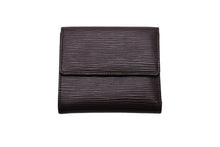 Load image into Gallery viewer, LOUIS VUITTON ルイヴィトン 二つ折り財布 Wホック ポルト モネ ビエ カルト クレディ M6348D エピレザー ブラウン 美品 中古 66748