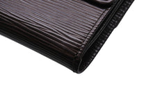 Load image into Gallery viewer, LOUIS VUITTON ルイヴィトン 二つ折り財布 Wホック ポルト モネ ビエ カルト クレディ M6348D エピレザー ブラウン 美品 中古 66748