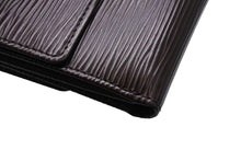 Load image into Gallery viewer, LOUIS VUITTON ルイヴィトン 二つ折り財布 Wホック ポルト モネ ビエ カルト クレディ M6348D エピレザー ブラウン 美品 中古 66748