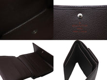 Load image into Gallery viewer, LOUIS VUITTON ルイヴィトン 二つ折り財布 Wホック ポルト モネ ビエ カルト クレディ M6348D エピレザー ブラウン 美品 中古 66748