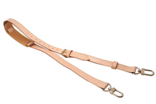 Load image into Gallery viewer, 極美品 LOUIS VUITTON ルイヴィトン ショルダーストラップ キーポルバンドリエール用 ゴールド金具 ベージュ 中古 66751