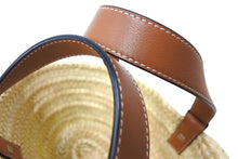 Load image into Gallery viewer, 新品同様 LOEWE ロエベ バスケットバッグ ハンドバッグ 327.02.S93 ヤシの葉＆カーフ ベージュ シルバー金具 中古 66773