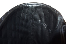 Load image into Gallery viewer, CHANEL シャネル ブーツ キルティング レザー エンジニアブーツ G28566 マトラッセ サイズ 36 レディース ブラック 良品 中古 66774