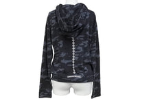 Load image into Gallery viewer, 極美品 CHROME HEARTS クロムハーツ パーカー サイズXS ホースシュー CHプラス カモフラ柄 ダガージップ シルバー925 中古 66790