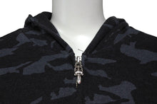 Load image into Gallery viewer, 極美品 CHROME HEARTS クロムハーツ パーカー サイズXS ホースシュー CHプラス カモフラ柄 ダガージップ シルバー925 中古 66790