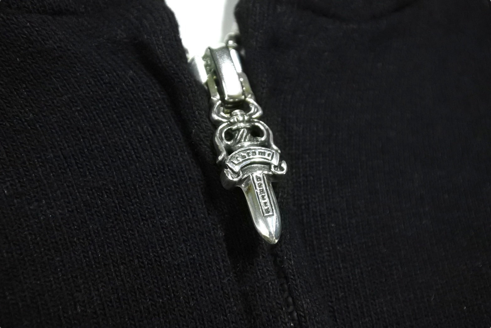 極美品 CHROME HEARTS クロムハーツ ジップアップパーカー MATTY