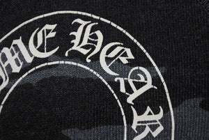 CHROME HEARTS クロムハーツ 長袖Ｔシャツ ホースシュー CHプラス スクロール プリント ラグラン カモフラ柄 美品 中古 66792