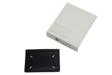 Load image into Gallery viewer, Maison Margiela メゾンマルジェラ カードケース SA1VX0007 ステッチレザー ブラック 美品 中古 66795