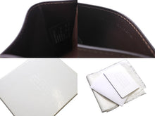 Load image into Gallery viewer, 極美品 Maison Margiela メゾンマルジェラ カードケース S35UI0432P2686 ステッチレザー ブラウン 中古 66796