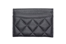 Load image into Gallery viewer, 新品同様 CHANEL シャネル カードケース ココマーク キャビアスキン シリアルランダム ブラック ゴールド金具 中古 66809