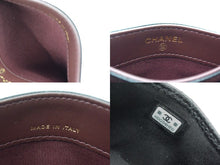 Load image into Gallery viewer, 新品同様 CHANEL シャネル カードケース ココマーク キャビアスキン シリアルランダム ブラック ゴールド金具 中古 66809