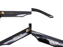 Load image into Gallery viewer, Christian Dior クリスチャンディオール Wildior BU サングラス サイズ54□21 145 サイドロゴ 10A1 ブラック 美品 中古 66810
