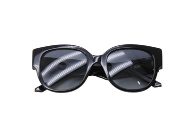 Christian Dior クリスチャンディオール Wildior BU サングラス サイズ54□21 145 サイドロゴ 10A1 ブラック 美品 中古 66810