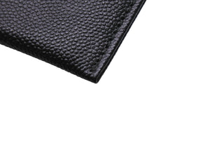 極美品 CHANEL シャネル カードケース 22番台 ココマーク キャビアスキン ブラック 名刺入れ パスケース イタリア製 中古 66822