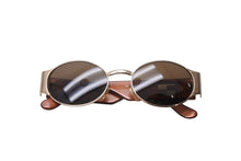 Load image into Gallery viewer, FENDI フェンディ サングラス SL7131 51 COL.H16 サイドロゴ ブラウン ゴールド イタリア製 美品 中古 66824