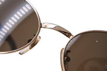Load image into Gallery viewer, FENDI フェンディ サングラス SL7131 51 COL.H16 サイドロゴ ブラウン ゴールド イタリア製 美品 中古 66824