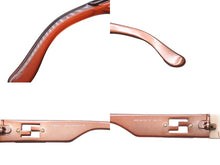 Load image into Gallery viewer, FENDI フェンディ サングラス SL7131 51 COL.H16 サイドロゴ ブラウン ゴールド イタリア製 美品 中古 66824