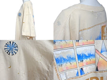 画像をギャラリービューアに読み込む, ASTRUM アストルム 半袖Tシャツ ダメージTシャツ トップス クルーネック コットン サイズXXL ベージュ 美品 中古 66837 