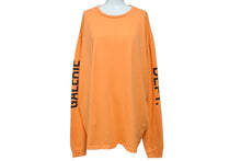 Load image into Gallery viewer, GALLERY DEPT ギャラリーデプト FRENCH COLLECTOR L/S TEE バック プリント 長袖Ｔシャツ オレンジ コットン サイズXL 美品 中古 66839