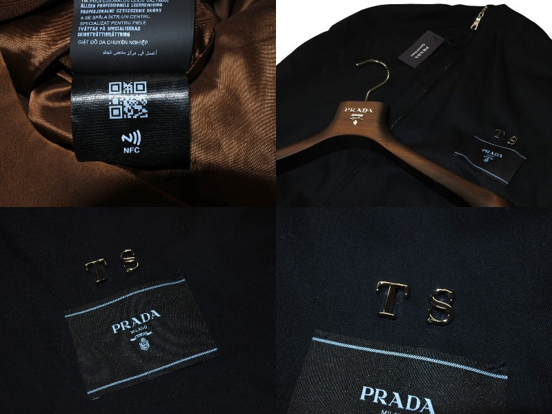 新品同様 PRADA プラダ ロングスエード アウター ブラウン 新品同様 PRADA プラダ ロングスエード アウター ブラウン