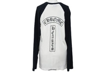 Load image into Gallery viewer, CHROME HEARTS クロムハーツ OLD Vine Dagger LS Tee 長袖Ｔシャツ サイズL ブラック ホワイト 美品 中古 66853