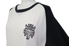 Load image into Gallery viewer, CHROME HEARTS クロムハーツ OLD Vine Dagger LS Tee 長袖Ｔシャツ サイズL ブラック ホワイト 美品 中古 66853