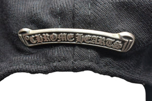 CHROME HEARTS クロムハーツ CHプラス ダックバターキャップ レザーパッチ サイズOS ブラック ブラック 美品 中古 66854
