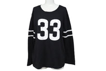 Load image into Gallery viewer, CHROME HEARTS クロムハーツ33 HORSESHOE LOGO LONG SLEEVE TEE ホースシュー ロゴロングスリーブカットソーフットボールT 美品 中古 66858