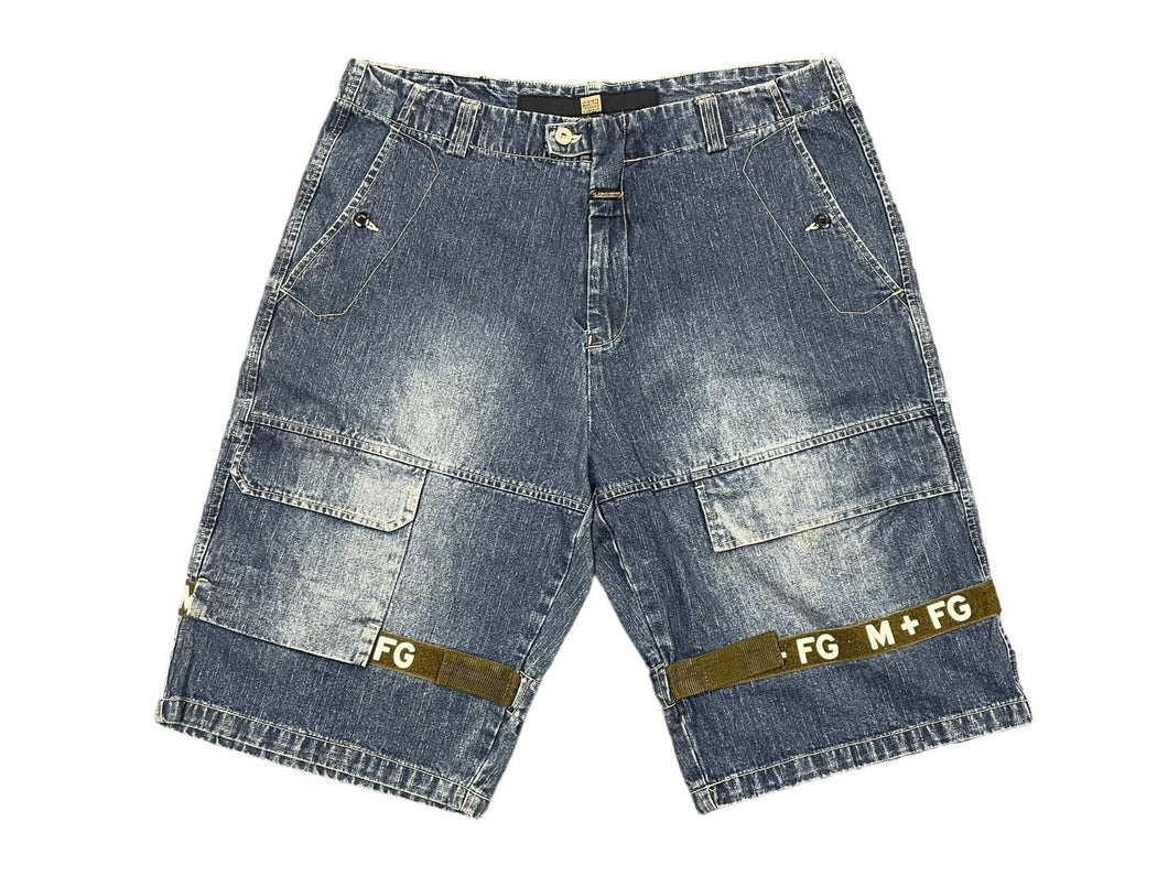 MARITHE + FRANCOIS GIRBAUD マリテフランソワジルボー デニムショーツ サイズ38 ヴィンテージ 90年代 美品 中古 66863