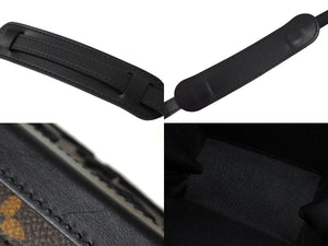 極美品 LOUIS VUITTON ルイヴィトン ショルダーバッグ タフタージュ ヴァーティカル ソフトトランク ブラウン M45044 中古 66869
