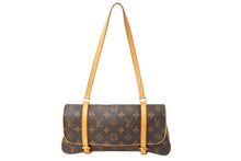 Load image into Gallery viewer, LOUIS VUITTON ルイヴィトン マレル トートバッグ M51157 モノグラムキャンバス ゴールド金具 ブラウン 美品 中古 66870