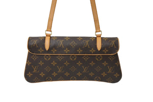 LOUIS VUITTON ルイヴィトン マレル トートバッグ M51157 モノグラムキャンバス ゴールド金具 ブラウン 美品 中古 66870