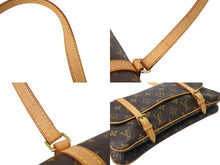 Load image into Gallery viewer, LOUIS VUITTON ルイヴィトン マレル トートバッグ M51157 モノグラムキャンバス ゴールド金具 ブラウン 美品 中古 66870
