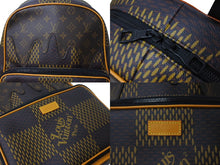 Load image into Gallery viewer, 極美品 LOUIS VUITTON ルイヴィトン NIGO バックパック N40380 モノグラム ダミエ ジャイアント LVスクエアード 中古 66872