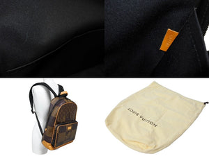 極美品 LOUIS VUITTON ルイヴィトン NIGO バックパック N40380 モノグラム ダミエ ジャイアント LVスクエアード 中古 66872