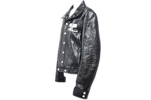 Load image into Gallery viewer, Courreges クレージュ シャイニービニール ジャケット ブラック サイズ 50 ITI6NR9CSRQI 美品 中古 66884